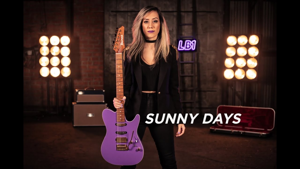 Lari Basilio - Sunny Days (Ibanez LB1) - YouTube