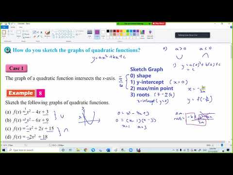 1 F4 C1 Ex 8 9 sketch graph