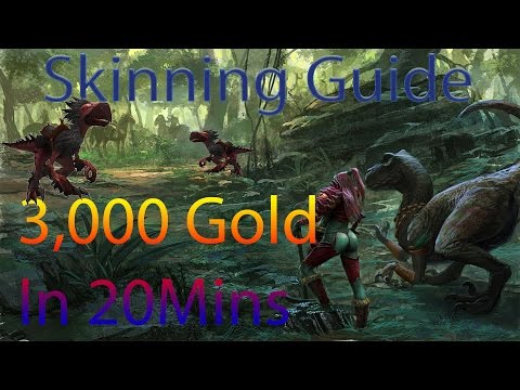 WOW Legion Skinning Gold Making Guide 3k+ In 20 Mins!