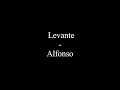 Levante - Alfonso (Testo)