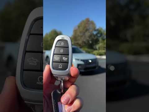 Check out the key for the 2022 Hyundai Santa Cruz #shorts