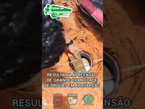 Ação Integrada resulta na apreensão de 27 kg de drogas e um suspeito preso em Aragarças-GO