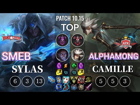 KT Smeb Sylas vs APK Alphamong Camille Top - KR Patch 10.15