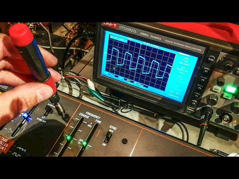 Calibration of the Arp Odyssey's pitch and scaling