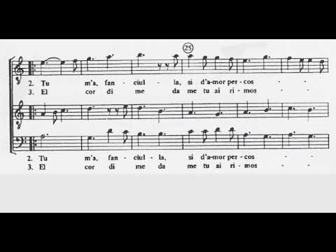 Ballata: Questa fanciull' amor. Francesco Landini