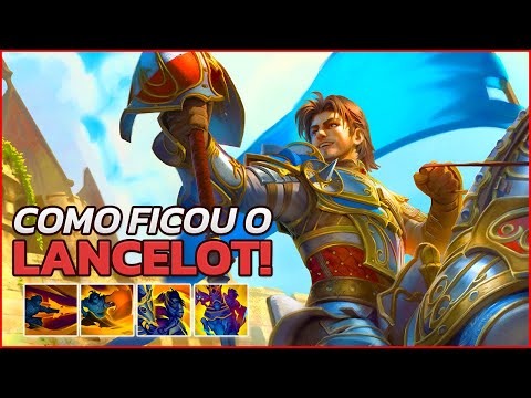 LANCELOT DU LAC, FIRST IMPRESSIONS AND OPINIONS! SKILLS AND PROBABLE BUILDS! - ⚡ Smite BR