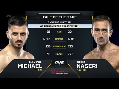 Savvas Michael vs Amir Naseri full fight