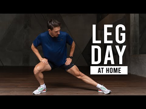 15 Min Intense Leg Workout (At Home No Equipment)