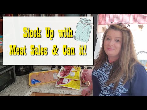 Stock up with Sales!! & Pressure Canning Corned Beef