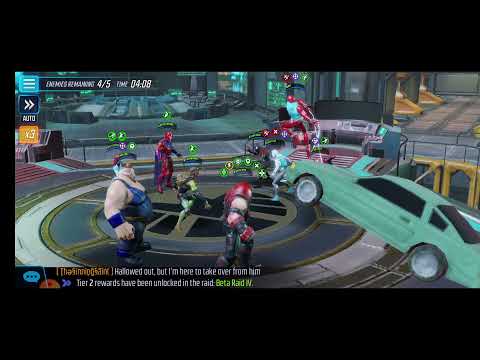 How to Beat The Full Web Warriors Team on War Defense - For Science - Marvel Strike Force - MSF