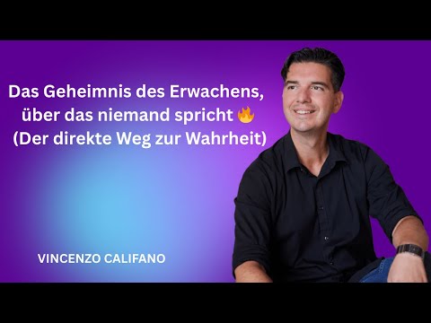 Das Geheimnis des Erwachens, über das niemand spricht 🔥 (Der direkte Weg zur Wahrheit)