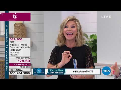 PRAI Ageless Throat Concentrate mit Instensyl