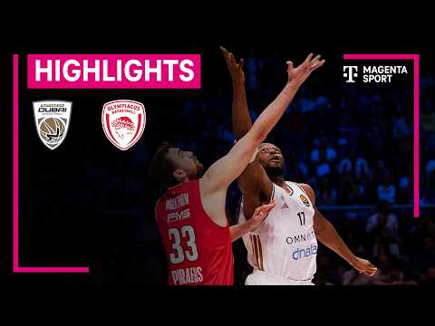 Dubai Basketball - Olympiakos Piräus | EuroLeague | MAGENTA SPORT