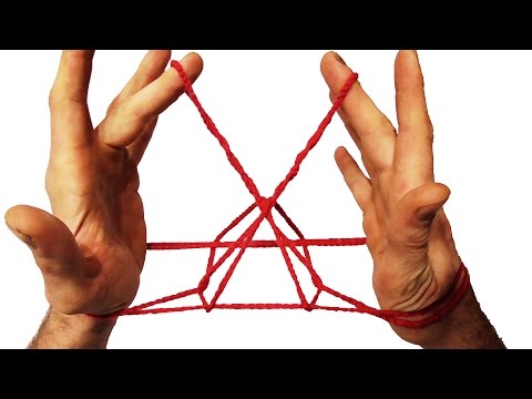 String Tricks! 3D Volcano String Figure Step By Step