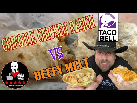 Taco Bell's Chipotle Ranch Chicken And Melty Beefy...