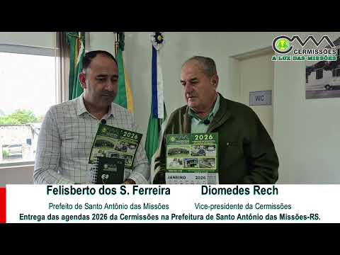PREFEITO FELISBERTO E DIOMEDES DESTACAM INVESTIMENTOS DA CERMISSÕES EM SANTO ANTÔNIO DAS MISSÕES