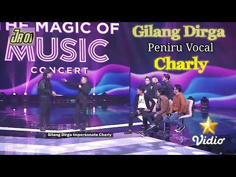 Gilang Dirga si peniru suara Charly