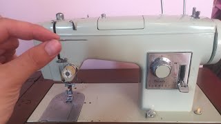 Kenmore 1654 Sewing Machine: Threading A Single Needle