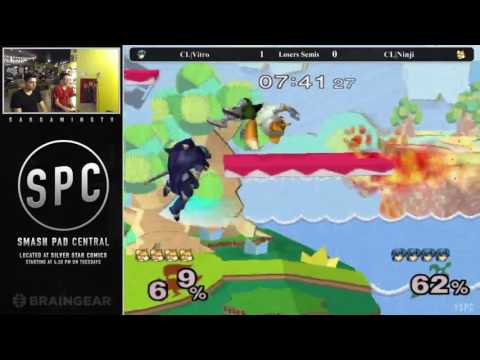 SPC13 Losers Semis - CL|Vitro (Marth) vs CL|NInji (Fox)