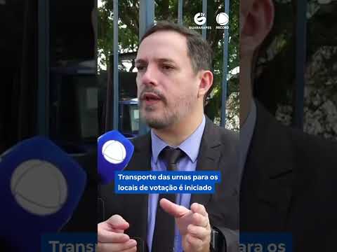 É iniciado o transporte das urnas eletrônicas para as cidades do Polo 1