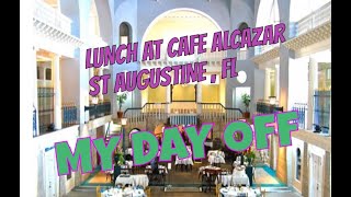 Lunch at Cafe Alcazar- St. Augustine, Florida
