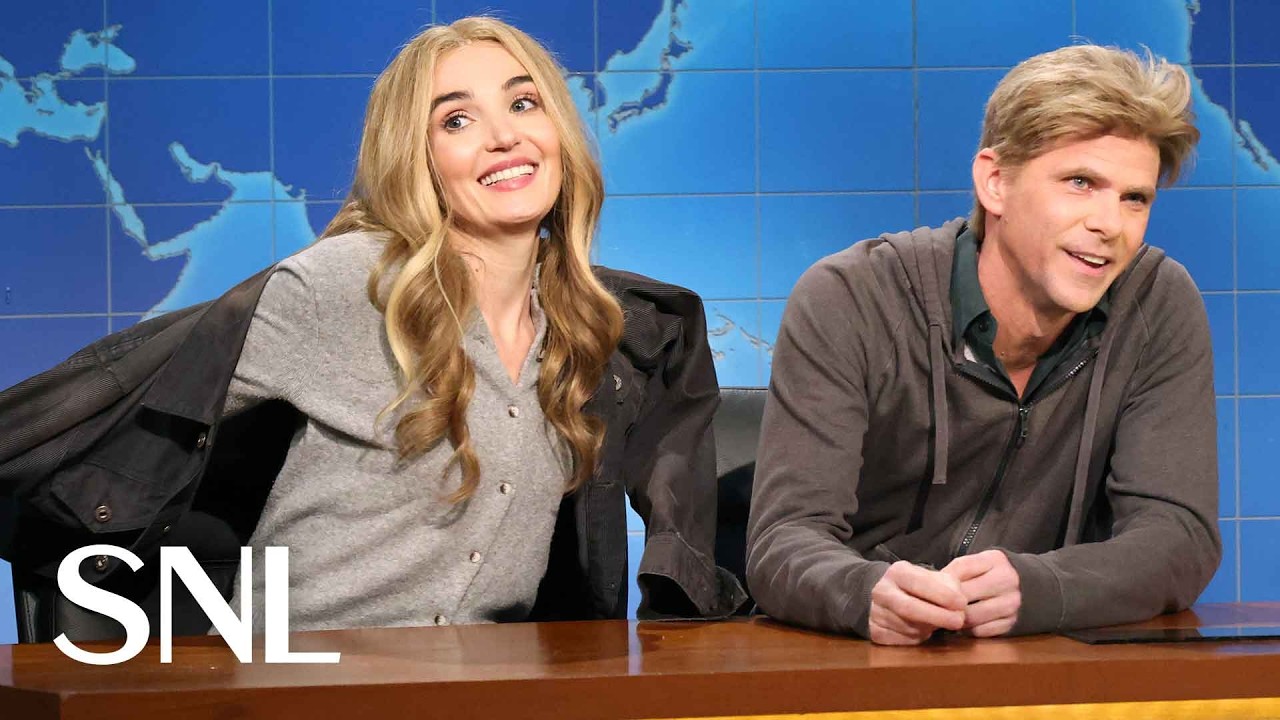 Weekend Update: A Guy and His Girlfriend Who&rsquo;s Always Cold on Dating App Fatigue - SNL - YouTube