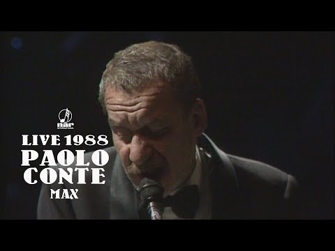 Paolo Conte - Max (Nel cuore di Amsterdam Live 1988 - Official Video HD)