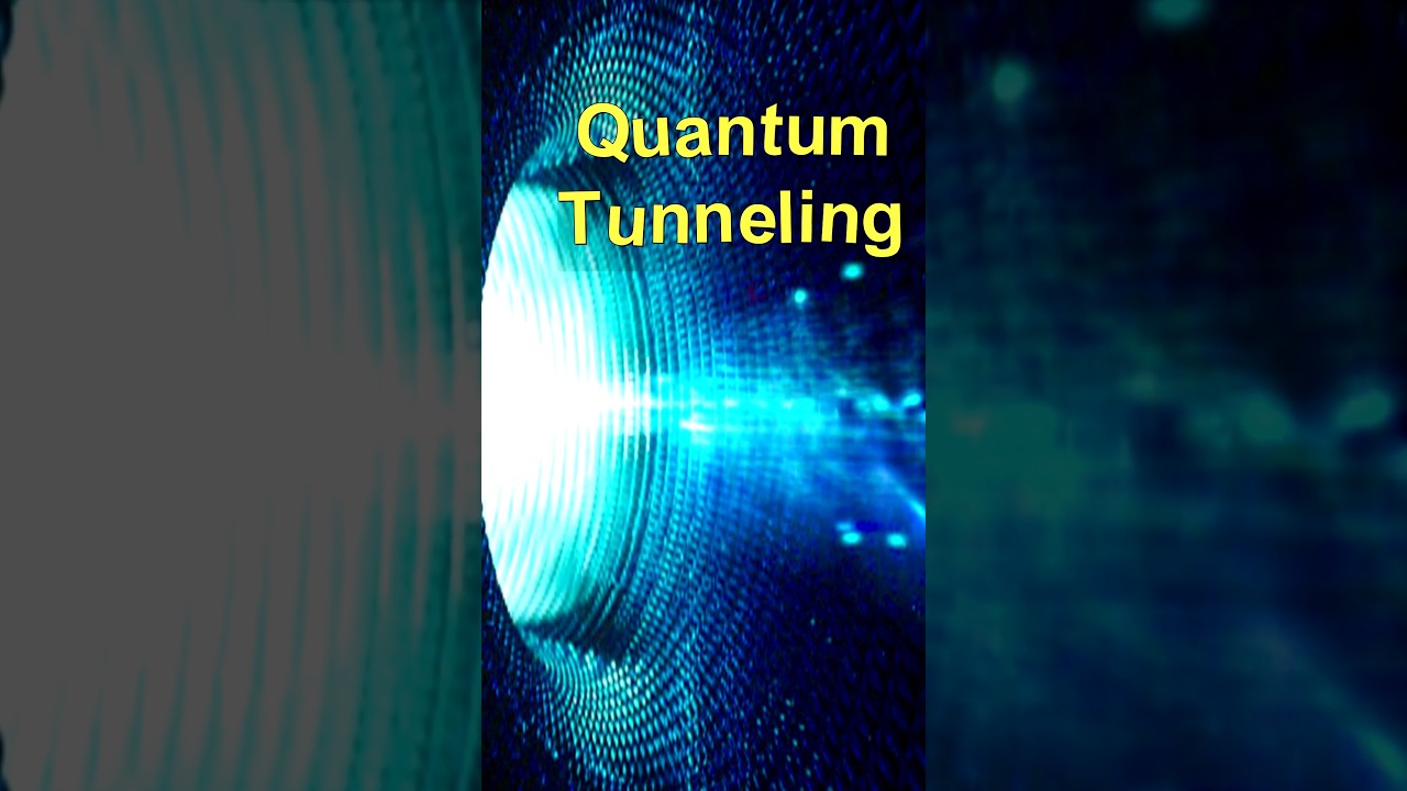 Quantum Tunneling with Engaging Animation - Physics Explained #science #shorts