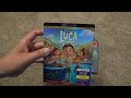 Disney Pixar Luca 4K Ultra HD Blu Ray Digital Code Unboxing