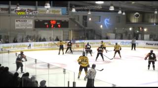 preview picture of video 'Widnes Wild V Telford Tigers NIHL 30-11-2014'