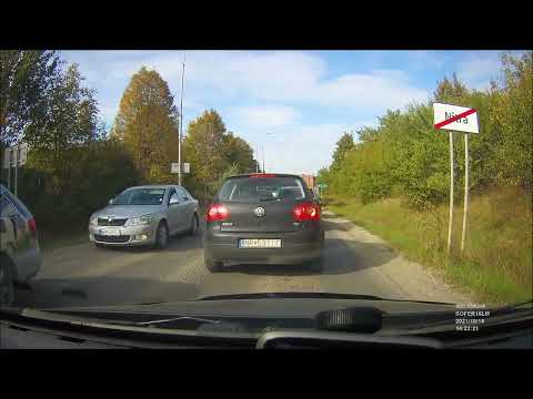 Obchádzka uzavretej R1 Sereď - Nitra po starej ceste Timelapse 2021