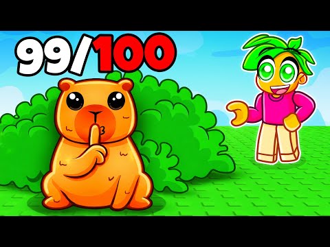 Finde JEDEN CAPYBARA in Roblox Finde das Capybara...
