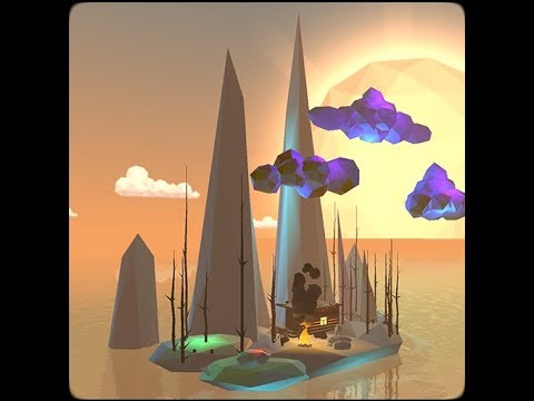 Poly Island 3D Live Wallpaper Video