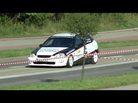 4 Runda RPŚl 2017 - Jastrzębie-Zdrój - Michał Gromek / Wojciech Tomala - Honda Civic