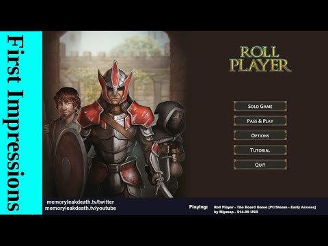 First Impressions | Roll Player - The Board Game [Early Access] - YouTube