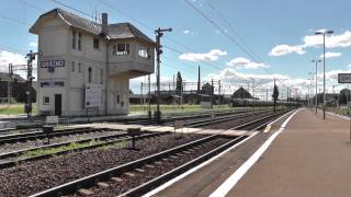 preview picture of video 'Gniezno dworzec PKP - Trzy pociągi towarowe'
