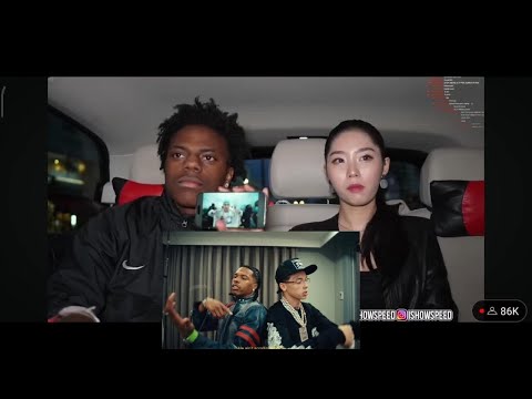 iShowSpeed and his girlfriend reacts to Central Cee New song.....*Band4Band*