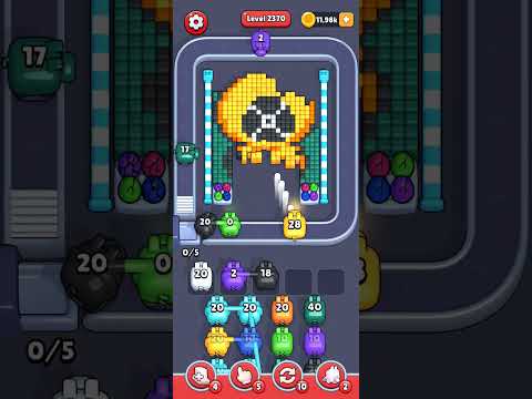 Pixel Flow Level 2370 Walkthrough