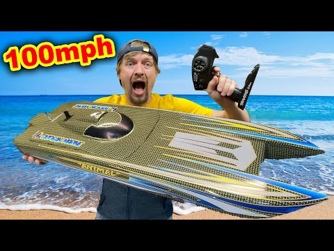 $9 vs $3,000 RC Speed Boat!