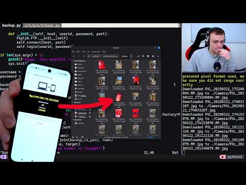 Coding Phone Backups With Python No Cloud