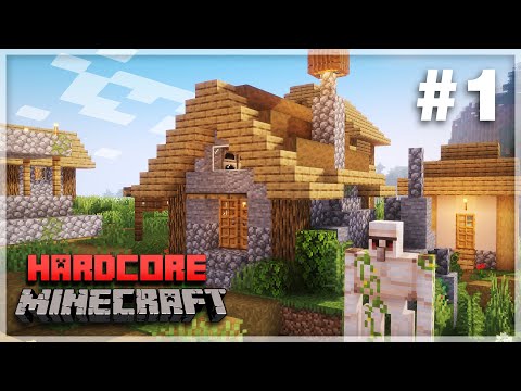 Humble Beginnings - 1.16 Hardcore Survival Minecraft Let's Play Episode 1