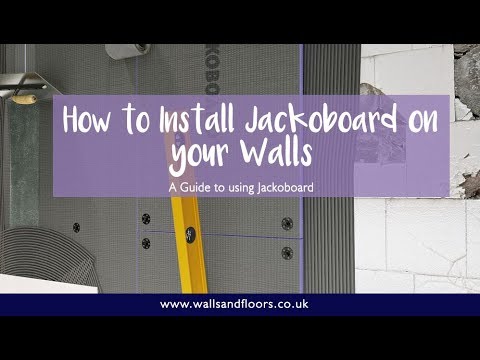 How to Install Jackboard on your Walls.