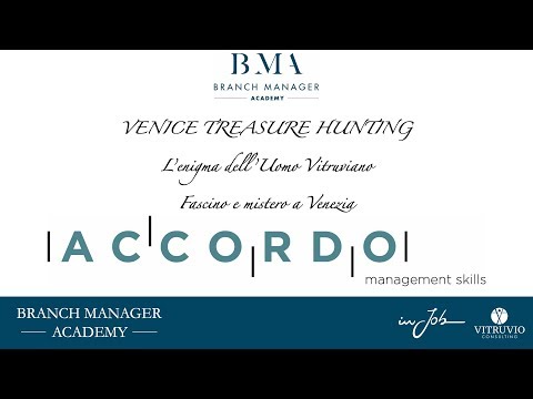 Venice Treasure Hunting - InJob 2019