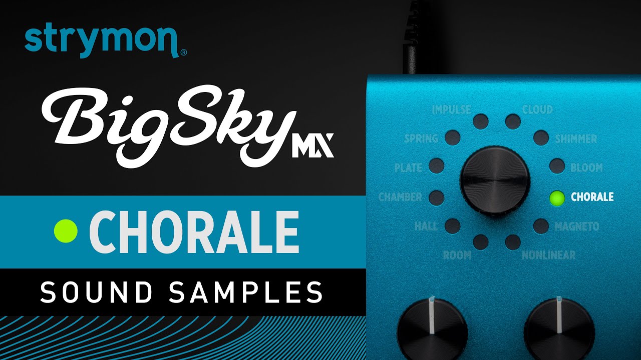 BigSky MX Multi Reverb - Strymon BigSky MX Multi Reverb - Strymon