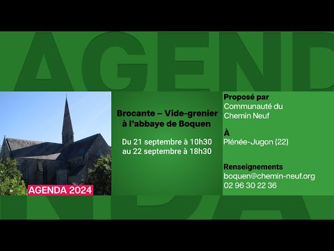 Agenda du 13 septembre 2024