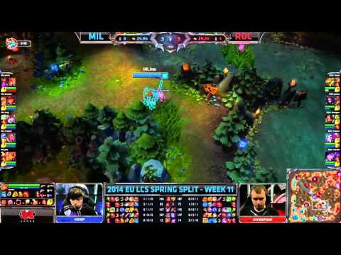 MIL vs ROC   LCS EU W11D2   Millenium vs Roccat VOD