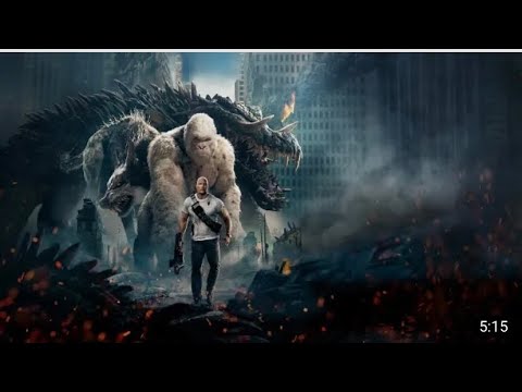 Rampage Movie Final Battle *George VS Ralph VS Lizzie Action Movie 2020