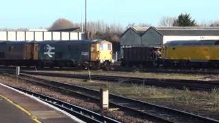 preview picture of video 'Trains through Eastleigh Station'
