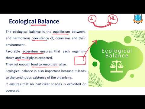 What is Ecological Balance ? || Ecological Balance అంటే ఏమిటి?
