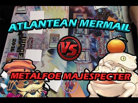 Yu-Gi-Oh Feature Match Atlantean Mermails Vs Metalfoe Majespecter - (December 2016)
